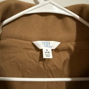 Time and Tru Camel Coat